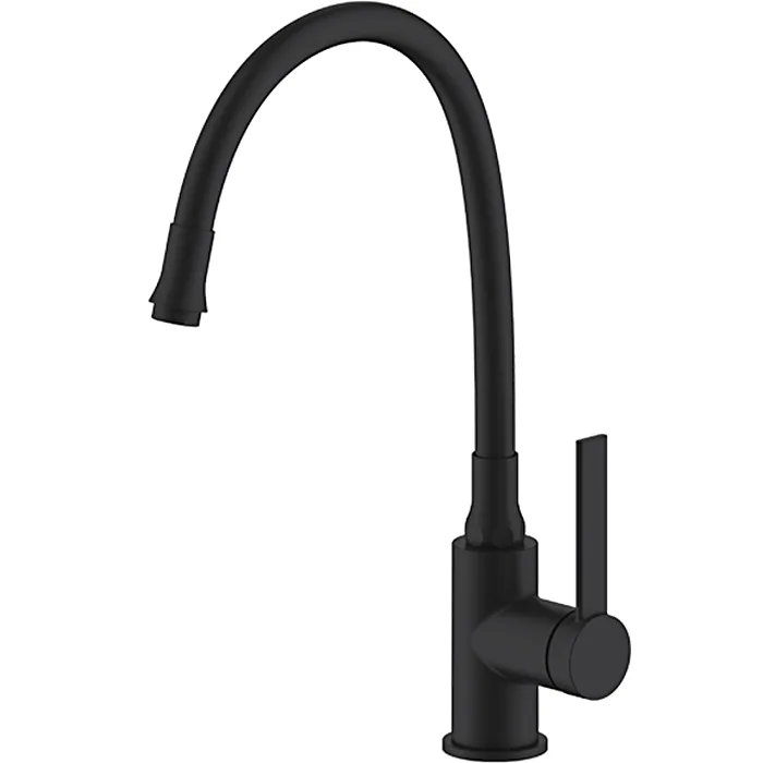 Смеситель для кухни чёрный Frap F4067-6
