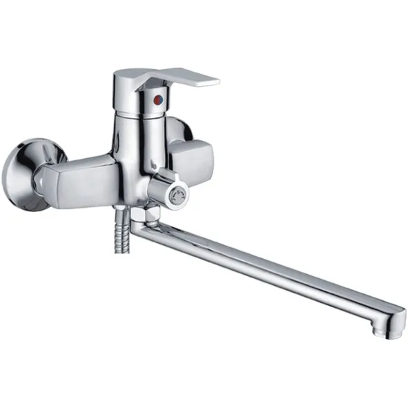 Смеситель для ванны с длинным изливом LEDEME L2263