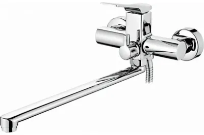 Смеситель для ванны с длинным изливом LEDEME L2275