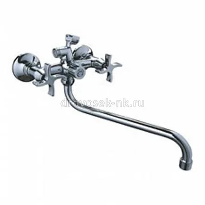 Смеситель для ванны с длинным изливом LEDEME L2322