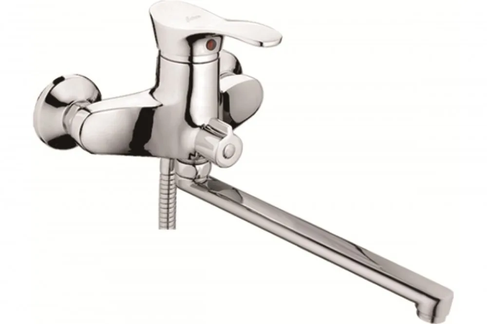 Смеситель для ванны с длинным изливом LEDEME L2202B-01