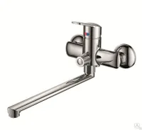 Смеситель для ванны с длинным изливом LEDEME LF82208