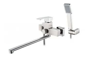 Смеситель для ванны с длинным изливом LEDEME L72217