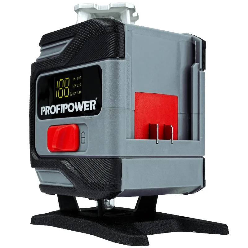 Нивелир лазерный ProfiPower NL-16G (16 лучей, зеленый, синий, красный, фиолетовый Li-ion) E0292