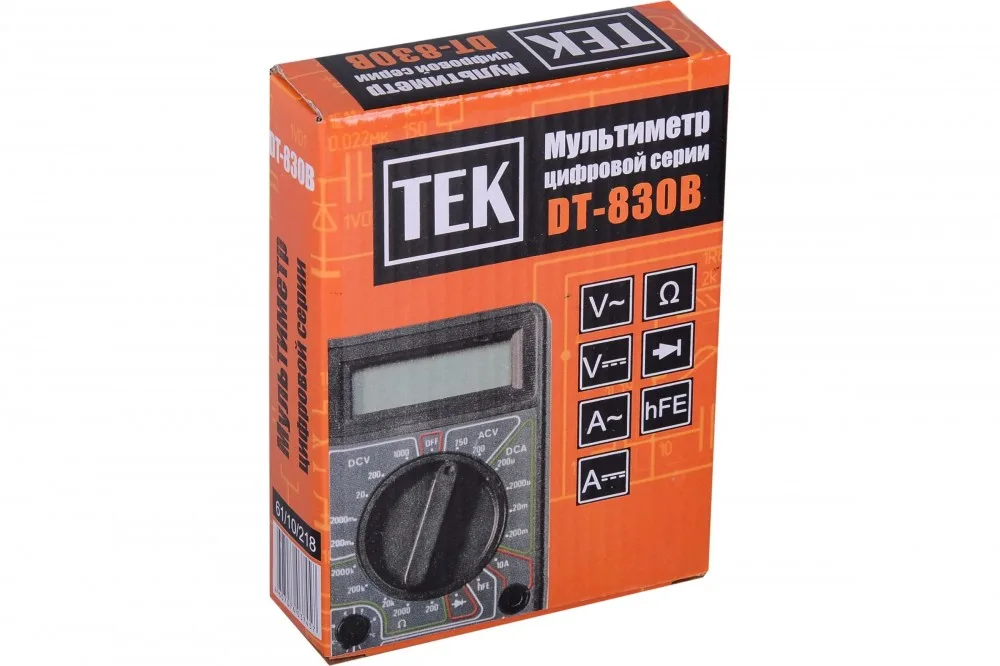 Мультиметр ТЕК DT 830B 61/10/218