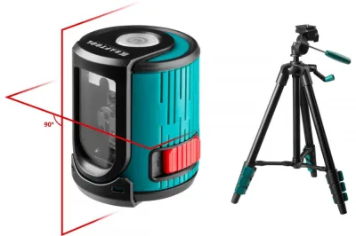 Нивелир лазерный KRAFTOOL CL-20 34700-3 +штатив 20м
