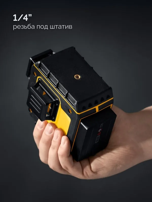 Нивелир лазерный STAYER SL-3D #3, 50м, точн. +/-0,5 мм/м зел. штатив 34963-3