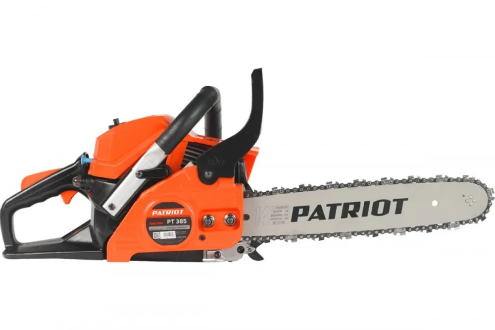 Бензопила Patriot PT385 (2.0л.с/14"/3/8, 1,3мм)