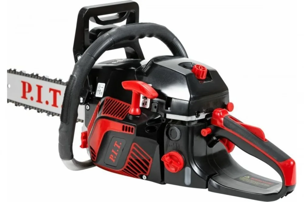 Бензопила P.I.T. GCS45-C5 (16"/400мм, 2кВт/2,8л.с, 53см³, хром.цил., легкий старт)