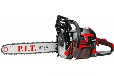 Бензопила P.I.T. GCS45-C5 (16"/400мм, 2кВт/2,8л.с, 53см³, хром.цил., легкий старт)