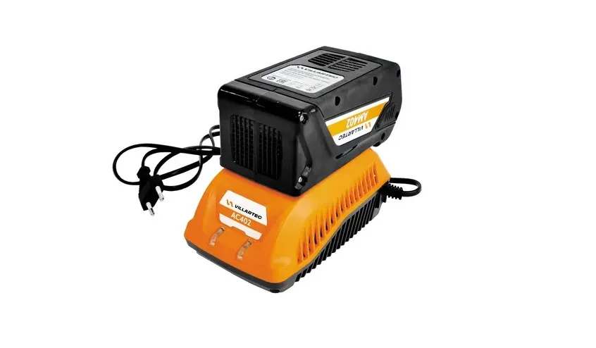 Пила цепная аккумуляторная Villartec SA 40 SET: AM405, AC402 арт. SA40Set4