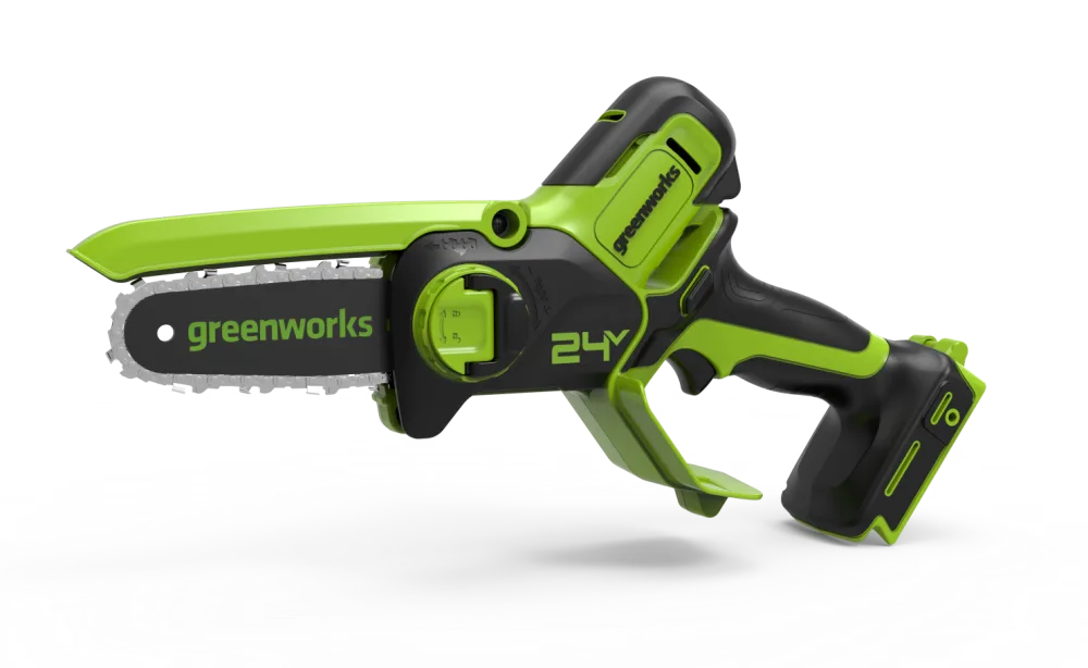 Пила цепная мини акк. Greenworks GD24CSMNX (24V, 15см,без АКБ/ЗУ) 2008707