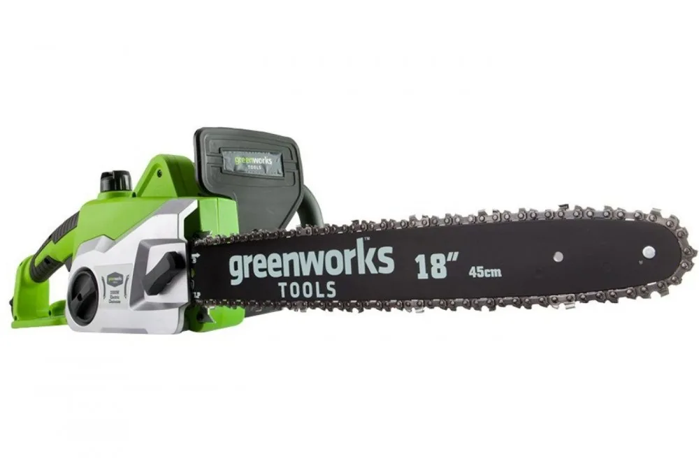 Пила цепная электрическая Greenworks GCS2046 (2000Вт, 45см) 20037