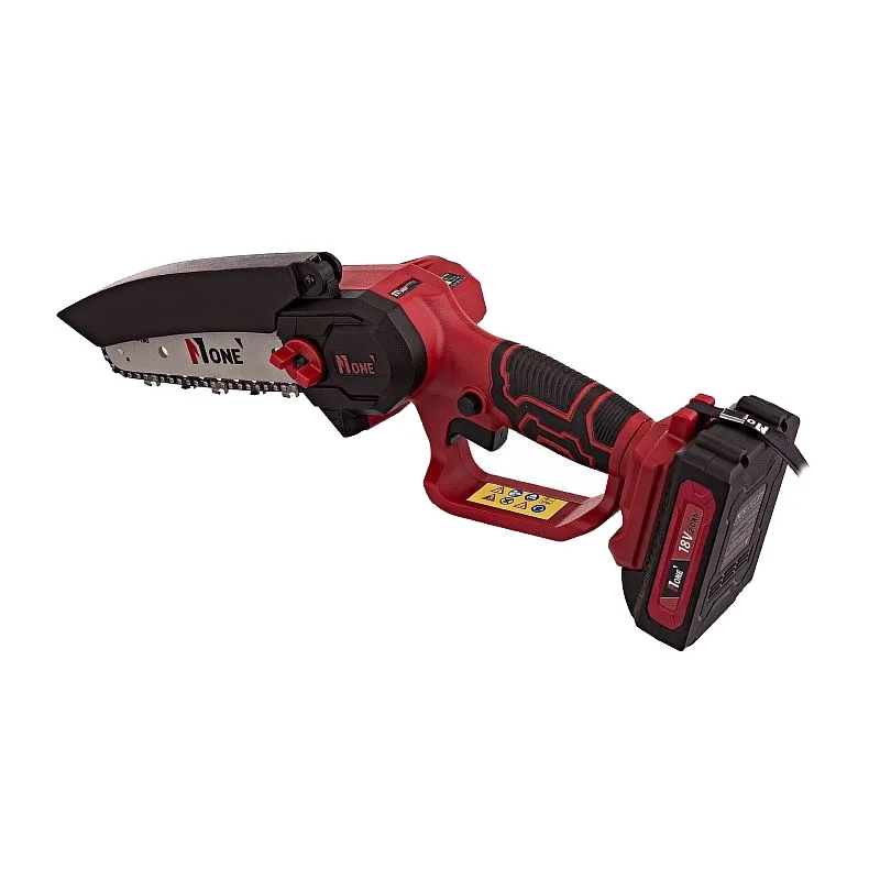 Пила цепная акк Number One ECS18/2.0-PRO (18V,2акк,2,0Ач,З/У,36зв,15см шина)