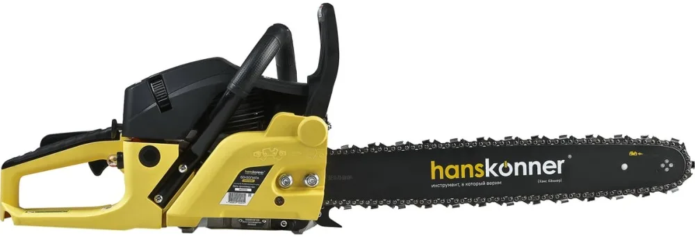 Бензопила Hanskonner HGC5218 2кВт, шина 18" 72 звена, шаг цепи 0,325"
