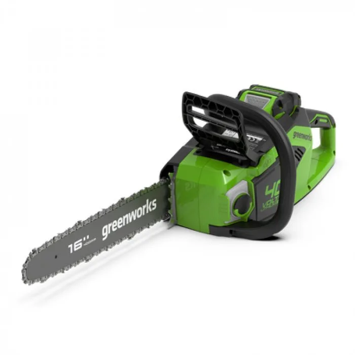Пила цепная аккум. Greenworks GD40CS18K5 (40V, 40см, бесщет., до 1,8КВт, с 1хАКБ 5Ач и ЗУ)2005807UG
