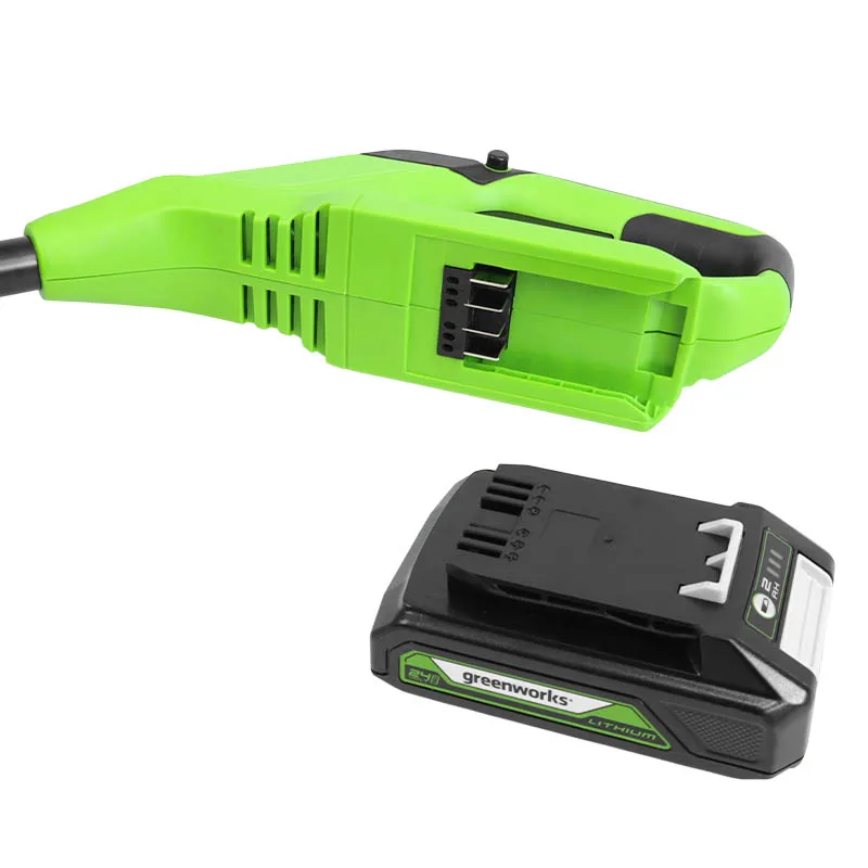 Триммер акк. GreenWorks G24LT25K2 (24V,25 см,1*2Ач и ЗУ) 2107207SA