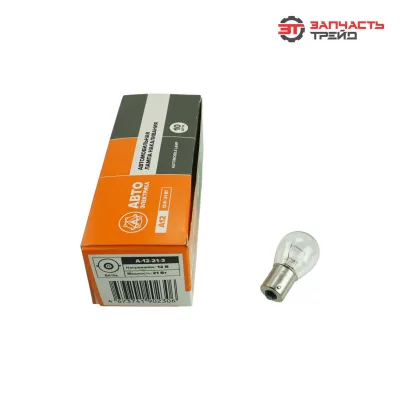 Лампа большая BA15s P21W (А12-21/3) 12V (AVTOELECTRICA)