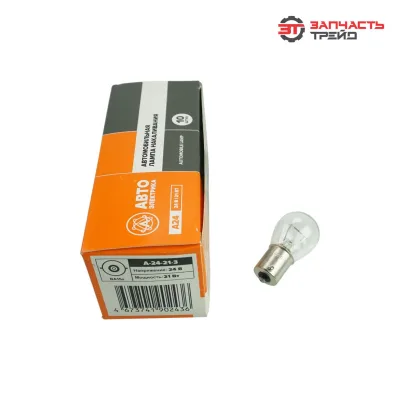 Лампа большая BA15s P21W (А24-21/3) 24V (AVTOELECTRICA)