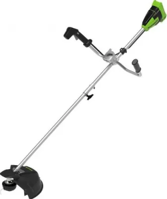 Триммер аккумуляторный Greenworks GD40BCB (40В, 40см, без АКБ и ЗУ, нож) 2105707