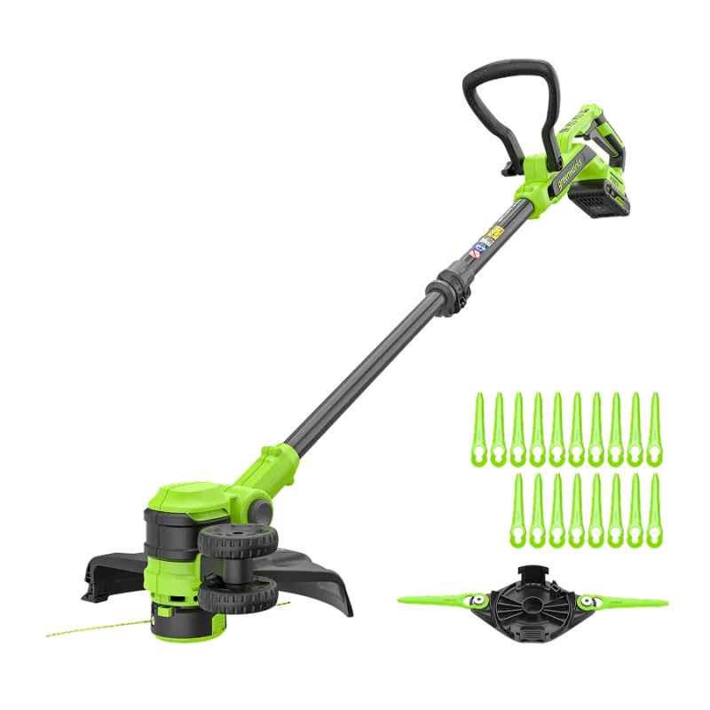 Триммер акк Greenworks ST3002A3 (30см, б/щ,24В, без АКБ и ЗУ)