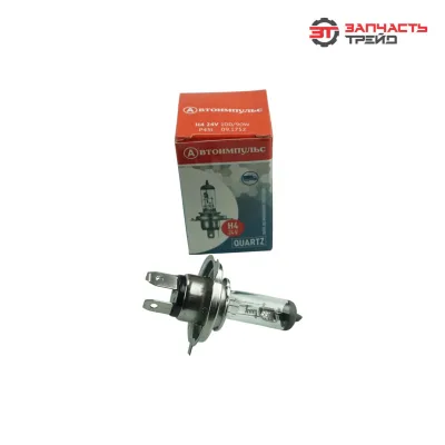 Лампа галогеновая P43t H4 100/90W (Н4 24-100/90) 24V (IMPULS LAMP)
