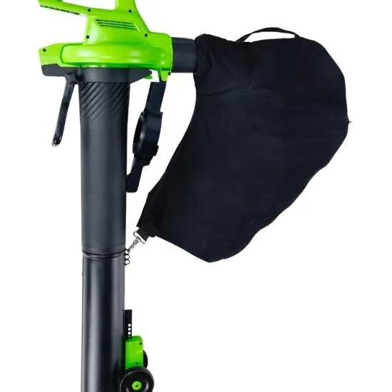 Воздуходув-пылесос садовый аккум. Greenworks GD40BVIIK4 (40V, c 1хАКБ 4Ач и ЗУ) 2406907UB