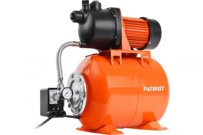 Насосная станция PATRIOT PW 1200-24 P (пластик,24л,1200Вт)