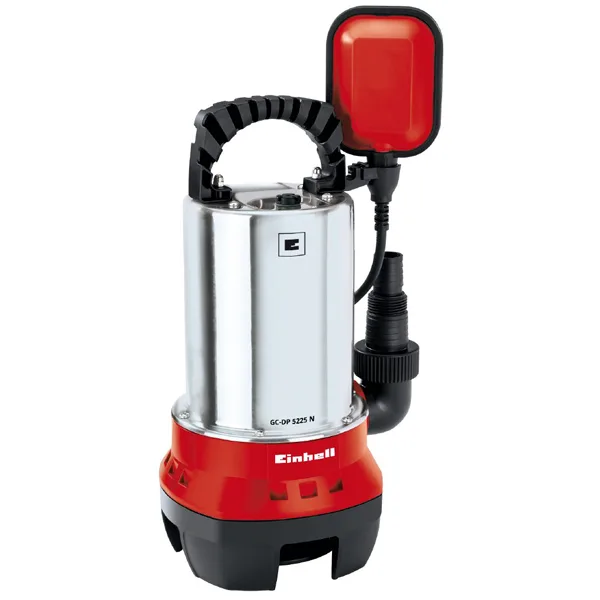 Насос дренажный погружн. EINHELL GC-DP 5225 N (для грязной воды, 520Вт, 167л/мин) 4170481