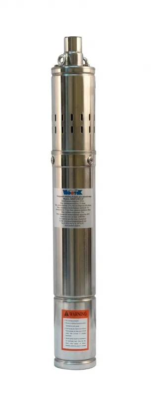 Насос погруж. винтовой "Vodotok" 5QGD 1.2-100-0.75, (d-125мм, 750Вт, 30л/мин, H-140м, d отв.1", кабе