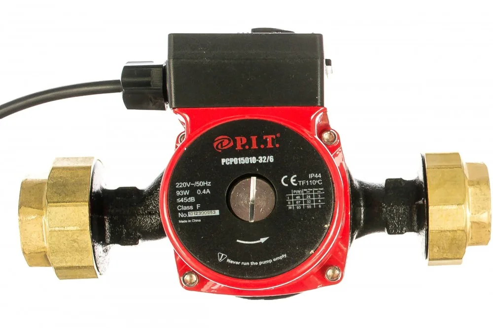 Насос циркуляц P.I.T. PCP015010-32/6 (93Вт, d-32мм)