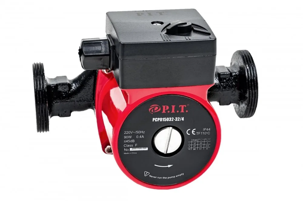 Насос циркуляц P.I.T. PCP015032-32/4 (90Вт, напор 5м, d32мм)