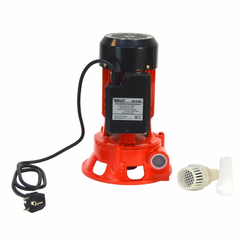 Насос поверхностный BRAIT PN-370A (370Вт, 55л./мин)