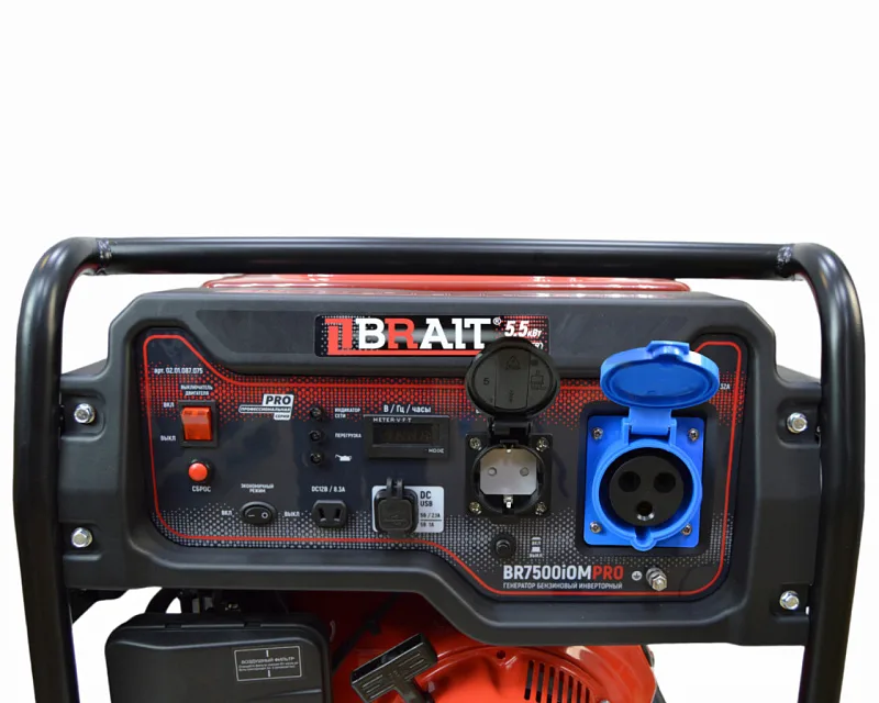 Бензогенератор инверторный BRAIT BR7500iOMPRO 02.01.087.075