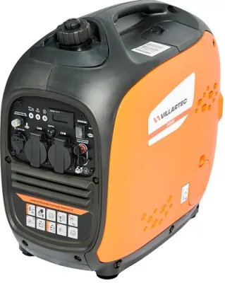 Бензогенератор VILLARTEC GI258S инверторный бесшумный 2,5/2,8кВт 2101250000