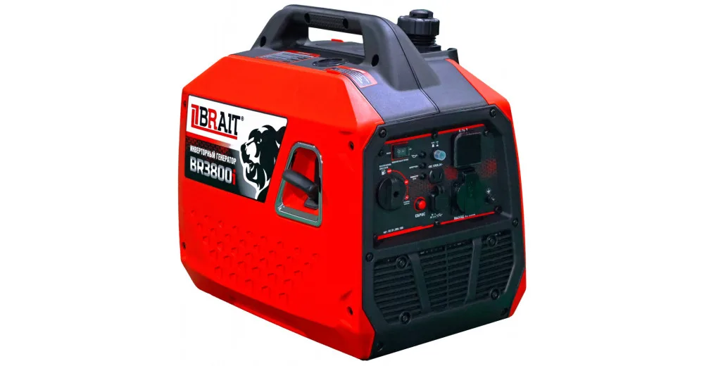Генератор бензиновый инверторный BRAIT BR3800i 3,3кВт