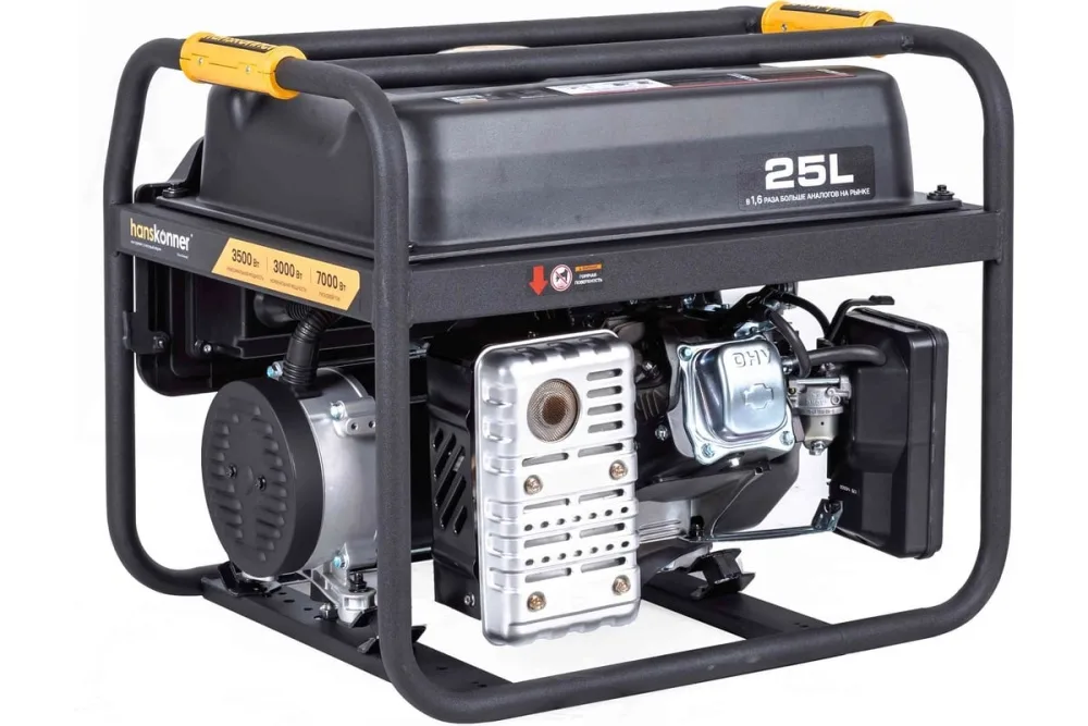 Бензогенератор HPG-3500 (3,5кВт) Hanskonner Duplex