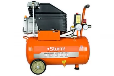Компрессор воздушный Sturm AC93166 (1600 Вт, 50л, 250л/мин)