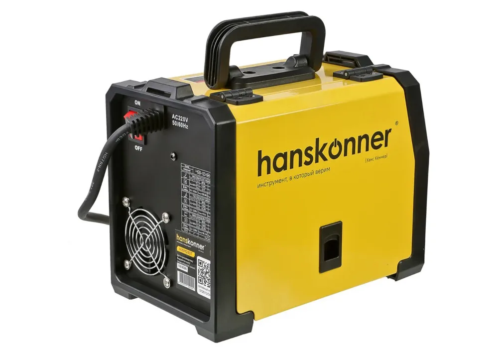 Сварочный полуавтомат MIG/MAG/MMA/Lift TIG 140 А Hanskonner HWM240T