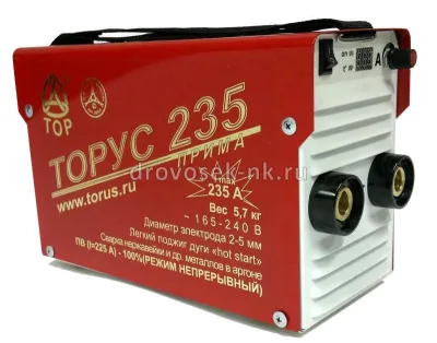 Инвертор сварочный ТОРУС-235 ПРИМА