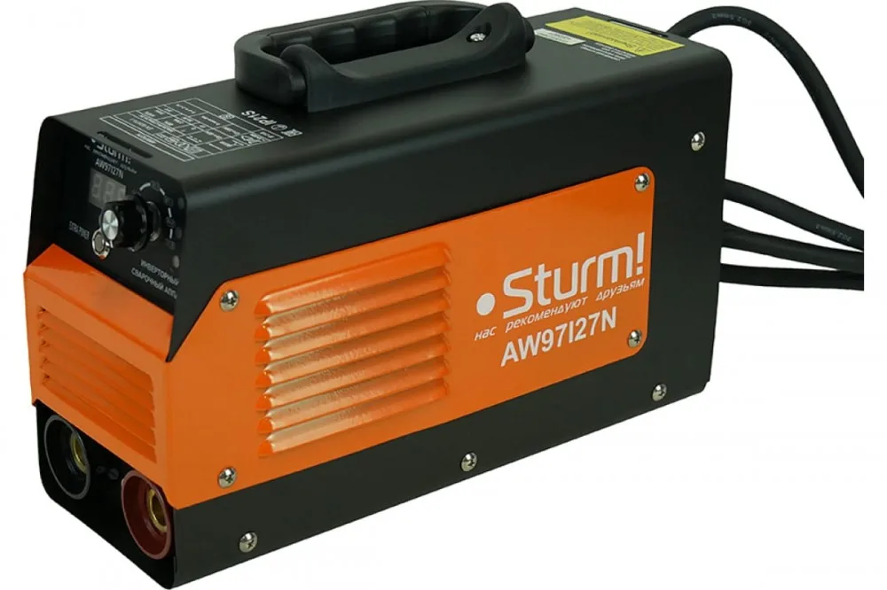 Сварочный инвертор Sturm AW97I127N (70 А,IGBT инвертор, напр 160-260 В, защита IGBT)