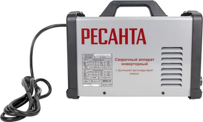 Сварочный аппарат инверторный САИ 200АД Ресанта
