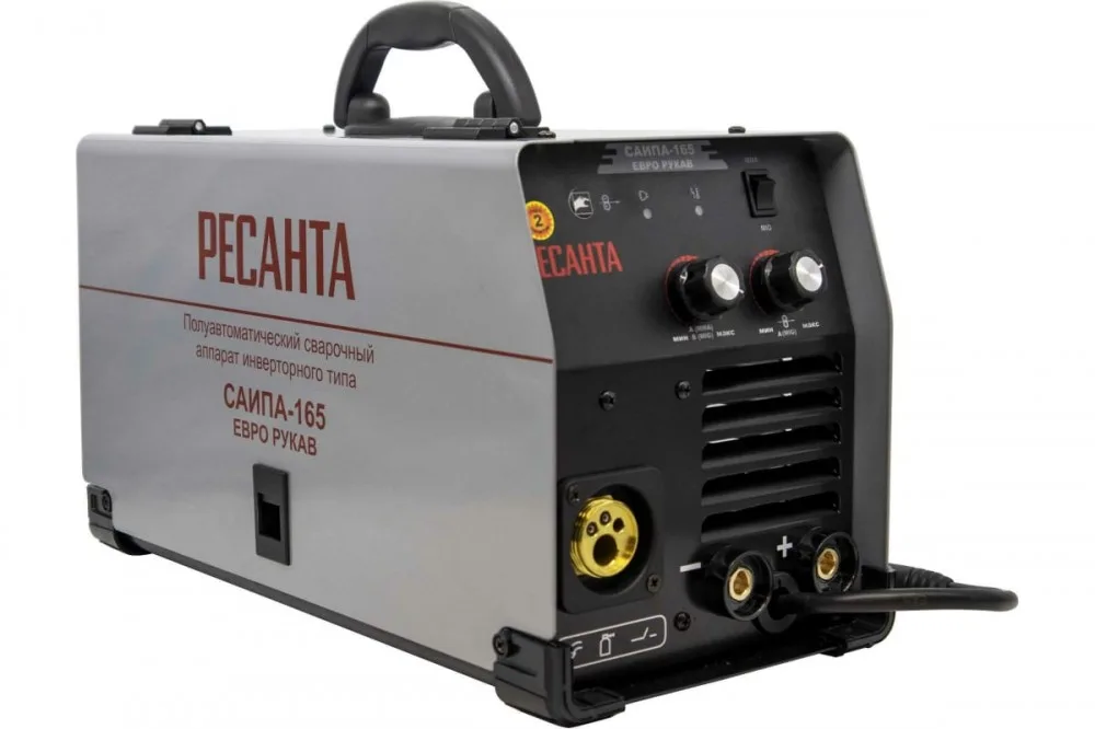 Сварочный полуавтомат Ресанта САИПА-165 (MIG/MAG) евро рукав 65/95