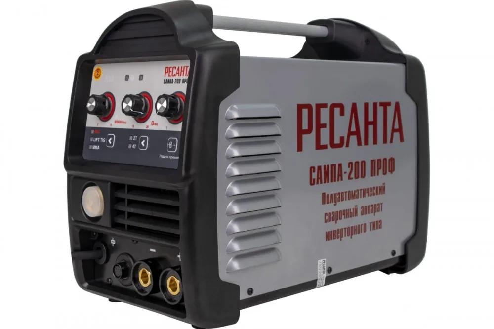 Инвертор сварочный САИПА-200ПРОФ п/а (MIG/MAG) Ресанта 65/97