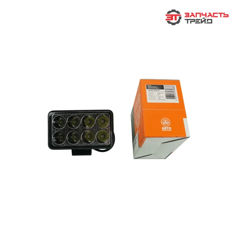 Фара светодиодная AE24RT-8LED-HC прямоугольная, направленный свет, 8 диодов 24W, 12/24V (AVTOELECTRICA)