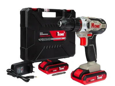 Дрель аккумуляторная NUMBER ONE CD18/2,0PROMO (18V,2 A/h,2скорости, кейс)