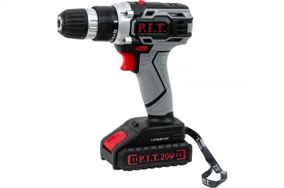 Дрель аккумуляторная P.I.T. PSR18-D3 (20В, 2*1,5Ач,2 ск,30Нм,быстр.зарядка,кейс)