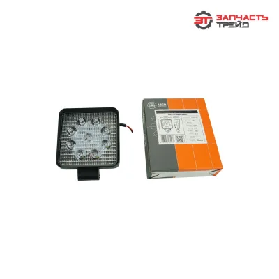Фара светодиодная AE27S-9LED-28HC квадратная, направленный свет, 9 диодов,27W,(110х28х140) SLIM 12/24V (AVTOELECTRICA)