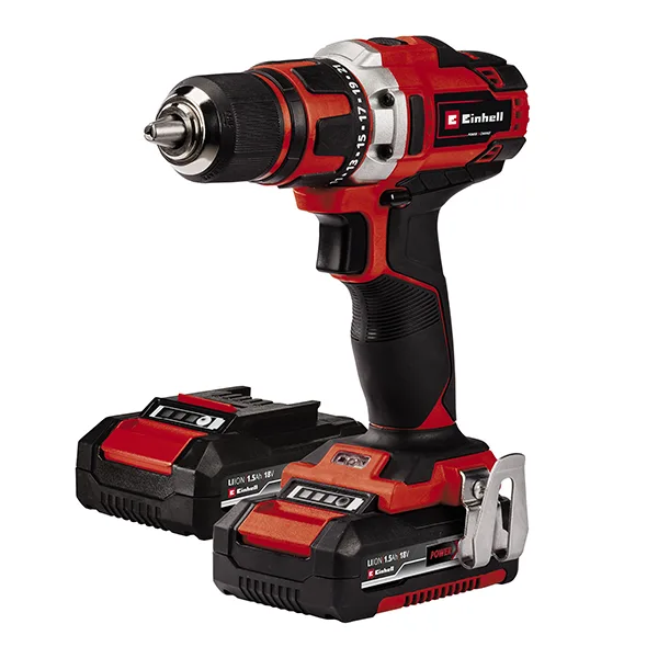 Дрель аккумуляторная EINHELL PXC TE-CD 18/40-1 Li (2*1,5Aч) 4513939