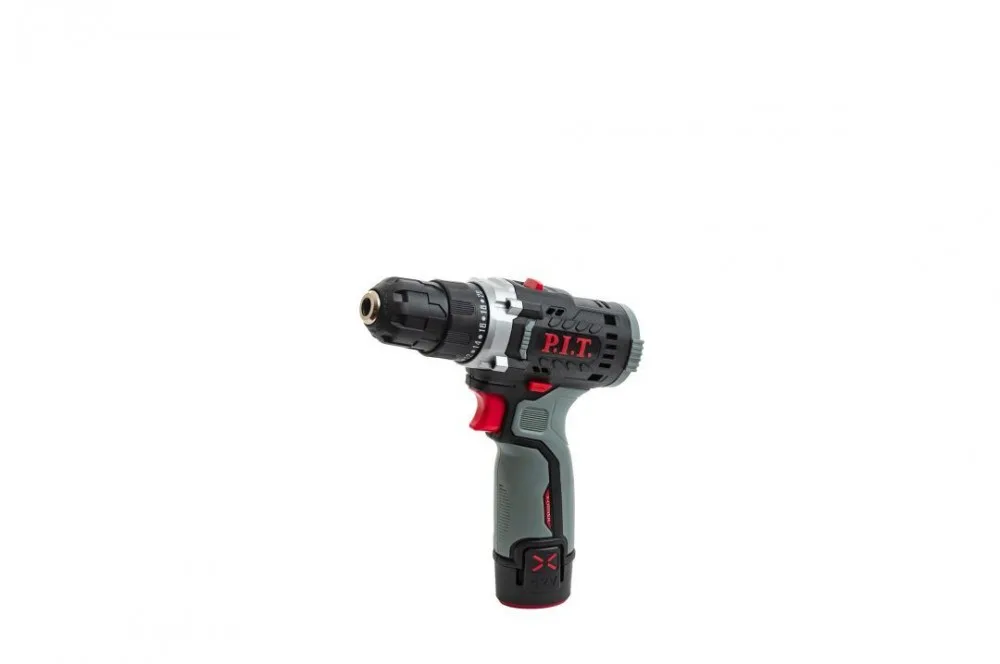 Дрель аккумуляторная P.I.T. PBM12K-10A/1 X-driver (12В,25Нм, патр10 мм, 2ск, АКБ 1,5Ач,ЗУ,коробка)